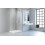 Kabina prysznicowa 100x80 Arta KDD II Radaway (386455-03-01L + 386172-03-01L + 386420-03-01R + 386170-03-01R)