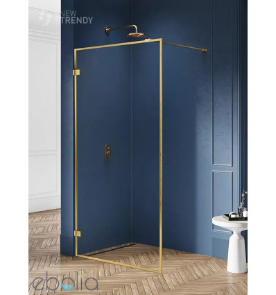 Kabina walk-in 50 Avexa Gold Brushed New Trendy (EXK-3130)