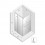 Kabina prysznicowa 80x70 Avexa Gold Brushed New Trendy (EXK-3010)