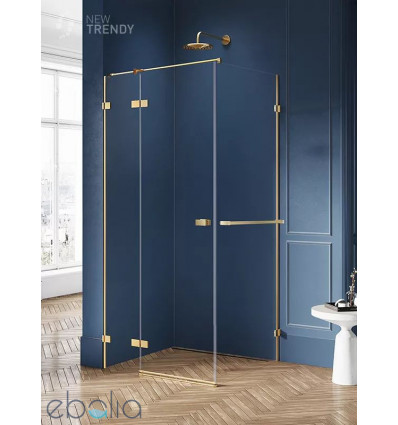 Kabina prysznicowa 80x70 Avexa Gold Brushed New Trendy (EXK-3010)
