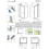 Kabina prysznicowa 80x70 Nes KDJ I Radaway (10022080-01-01L + 10039070-01-01)