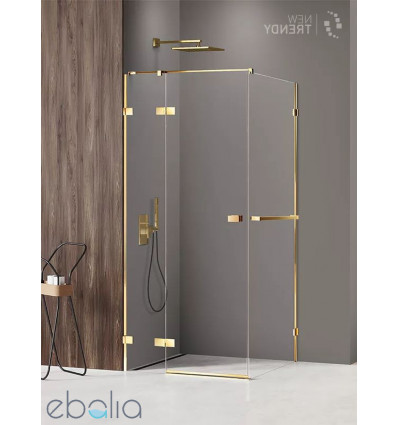 Kabina prysznicowa 80x70 Avexa Gold Shine New Trendy (EXK-3162)