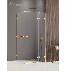 Kabina prysznicowa 80x70 Avexa Gold Shine New Trendy (EXK-3162)
