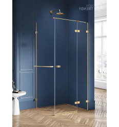 Kabina prysznicowa 80x70 Avexa Gold Brushed New Trendy (EXK-3010)