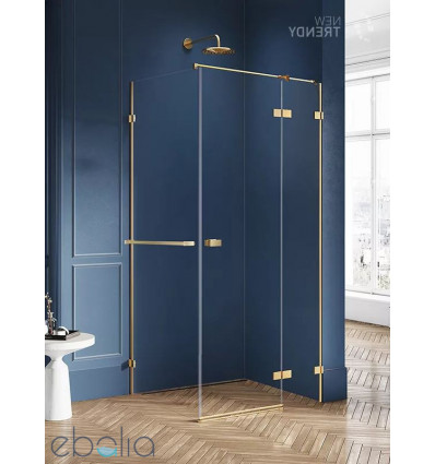 Kabina prysznicowa 80x70 Avexa Gold Brushed New Trendy (EXK-3010)