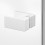Kabina prostokątna 80x100 Avexa White New Trendy (EXK-2704)