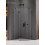 Kabina pięciokątna 100x80 Avexa Black New Trendy (EXK-3881)
