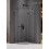 Kabina pięciokątna 100x80 Avexa Black New Trendy (EXK-3881)