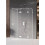 Kabina przyścienna 80x70 Avexa White New Trendy (EXK-2876)
