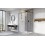 Kabina Walk-in 50 Modo X Black II FRAME Radaway (389254-54-56)