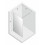 Kabina walk-in 50 Avexa White New Trendy (EXK-2916)
