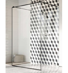 Kabina Walk-in 140 Modo New I Black Frame Radaway (388144-54-58)