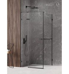 Kabina prysznicowa 80x70 Avexa Black New Trendy (EXK-2535)