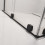 Kabina Walk-in 160 lewa Furo Radaway (10106838-54-01L+10110794-01-01)