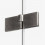 Kabina prostokątna 80x70 Avexa Gunmetal Brushed New Trendy (EXK-3348)
