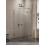 Kabina prostokątna 80x70 Avexa Gunmetal Brushed New Trendy (EXK-3348)