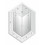 Kabina prostokątna 80x90 Avexa Gunmetal Brushed New Trendy (EXK-3379)