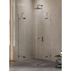 Kabina prostokątna 80x90 Avexa Gunmetal Brushed New Trendy (EXK-3379)