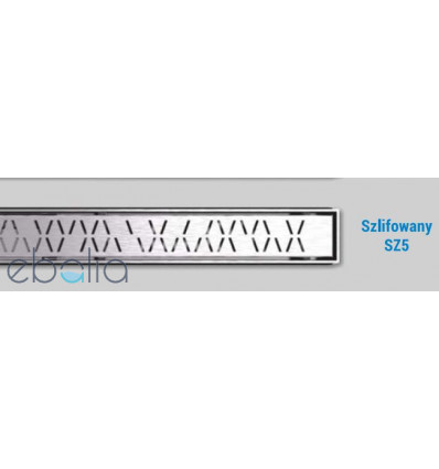 Odpływ liniowy Aqua Steel LA Spiroflex 