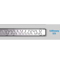 Odpływ liniowy Aqua Steel LA Spiroflex 
