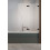 Parawan nawannowy 100 Essenza Pro PND II Black Radaway (10102100-54-01R)