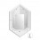 Kabina pięciokątna 80x80 Avexa Gunmetal Brushed New Trendy (EXK-3829)