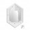 Kabina pięciokątna 80x80 Avexa Copper Brushed New Trendy (EXK-3818)