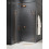 Kabina asymetryczna 100x80 Avexa Copper Brushed New Trendy (EXK-3828)
