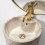 Umywalka wolnostojąca ceramiczna Blanka Natural Matt Rea (REA-U4664)