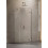 Kabina przyścienna 80x70 Avexa Gunmetal Brushed New Trendy (EXK-3433)