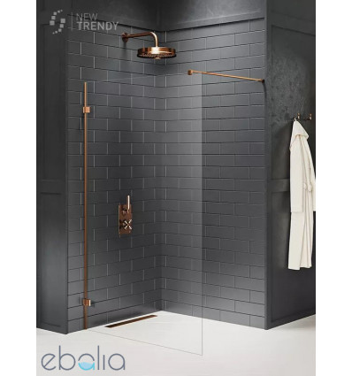 Kabina walk-in 50 Avexa Copper Brushed New Trendy (EXK-3750)