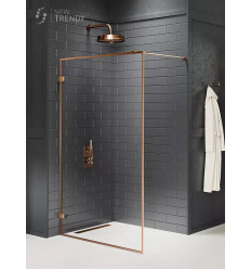 Kabina walk-in 50 Avexa Copper Brushed New Trendy (EXK-3794)