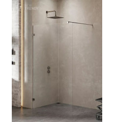 Kabina walk-in 50 Avexa Gunmetal Brushed New Trendy (EXK-3463)