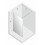 Kabina walk-in 50 Avexa Gunmetal Brushed New Trendy (EXK-3463)