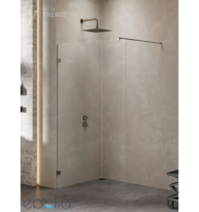 Kabina walk-in 50 Avexa Gunmetal Brushed New Trendy (EXK-3463)