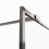 Kabina walk-in 50 Avexa Gunmetal Brushed New Trendy (EXK-3507)