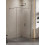Kabina walk-in 50 Avexa Gunmetal Brushed New Trendy (EXK-3507)