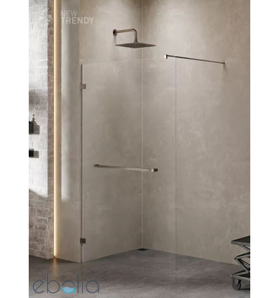 Kabina walk-in 50 Avexa Gunmetal Brushed New Trendy (EXK-3485)