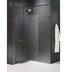 Kabina walk-in 50 Avexa Copper Brushed New Trendy (EXK-3772)