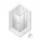 Kabina prostokątna 80x70 Avexa Copper Brushed New Trendy (EXK-3635)
