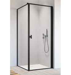 Kabina prysznicowa 80x70 Prawa Nes 8 Black KDJ I Frame Radaway (10072080-54-54R + 10089070-54-56)