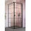 Kabina prysznicowa 80x70 Prawa Nes 8 Black KDJ I Factory Radaway (10072080-54-55R + 10089070-54-55)