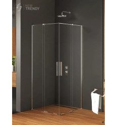 Kabina prostokątna 80x90 Smart New Trendy (EXK-4056)