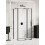 Kabina przyścienna 100x80 Smart Black New Trendy (EXK-4174)