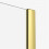Kabina przyścienna 100x80 Smart Light Gold New Trendy (EXK-4278)
