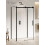 Kabina przyścienna 100x80 Softi Black New Trendy (EXK-3990)