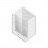 Drzwi wnękowe Plus 120 New Soleo chrom New Trendy (D-0141A/D-0094B)