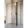 Kabina prysznicowa 90x70 Nes 8 Black KDS II Radaway (10087090-54-01L + 10080070-54-01)