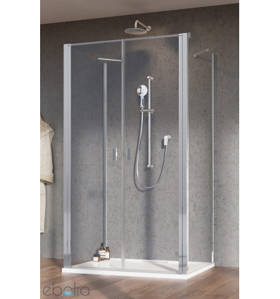 Kabina prysznicowa przyścienna 80x70 Nes 8 DWD+2S Radaway (10082180-01-01 + 10080070-01-01 + 10080070-01-01)