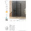 Kabina kwadratowa 90x90 New Soleo Black New Trendy (D-0285A/D-0285A)